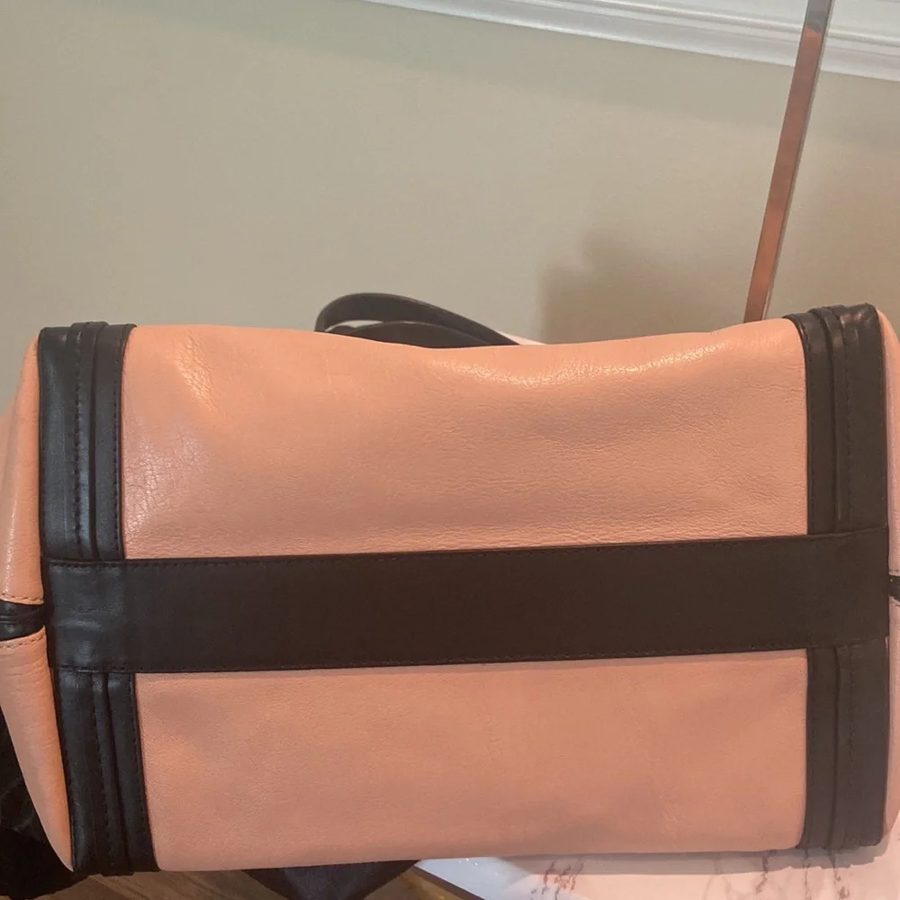 🇫🇷CHLOE ALLISON BAG Pink & Black Leather✨ - Picture 11 of 15